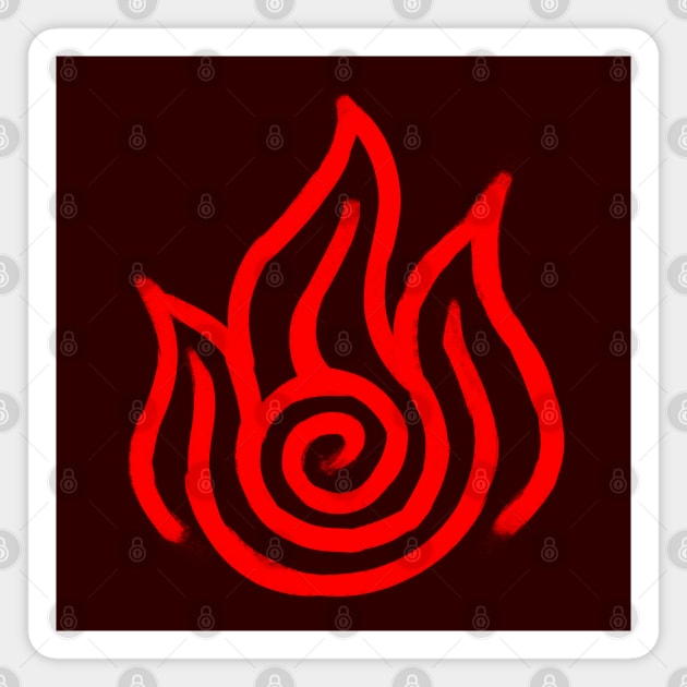 Fire Nation Magnet by Reds94